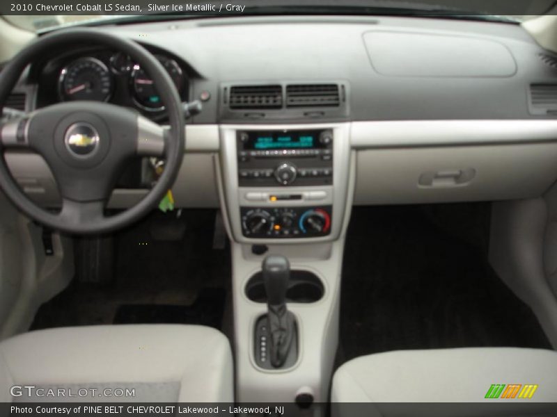 Silver Ice Metallic / Gray 2010 Chevrolet Cobalt LS Sedan