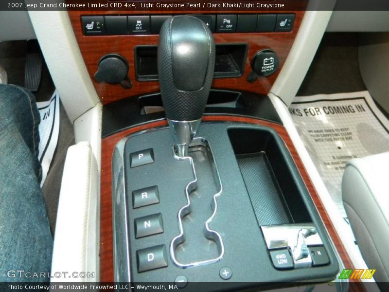 2007 Grand Cherokee Limited CRD 4x4 5 Speed Automatic Shifter