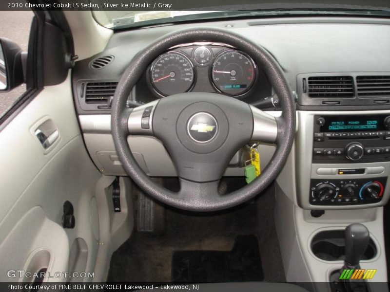 Silver Ice Metallic / Gray 2010 Chevrolet Cobalt LS Sedan