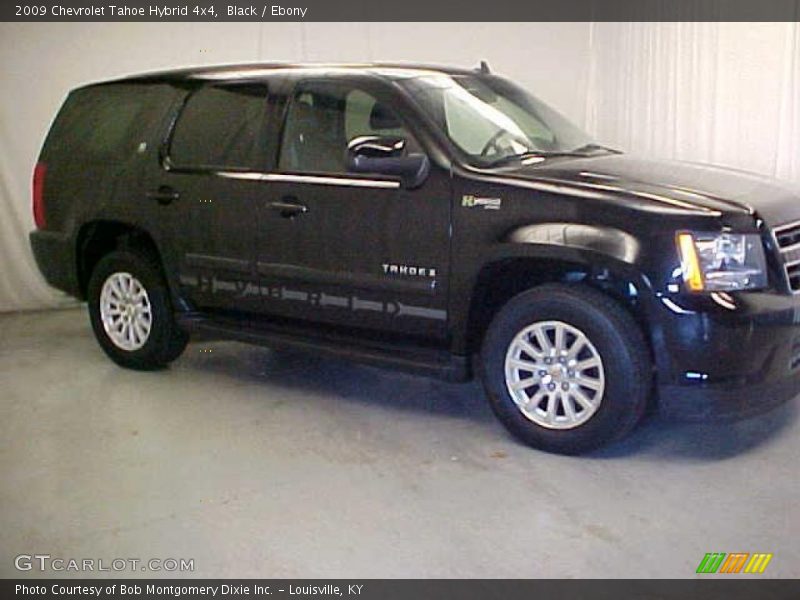 Black / Ebony 2009 Chevrolet Tahoe Hybrid 4x4