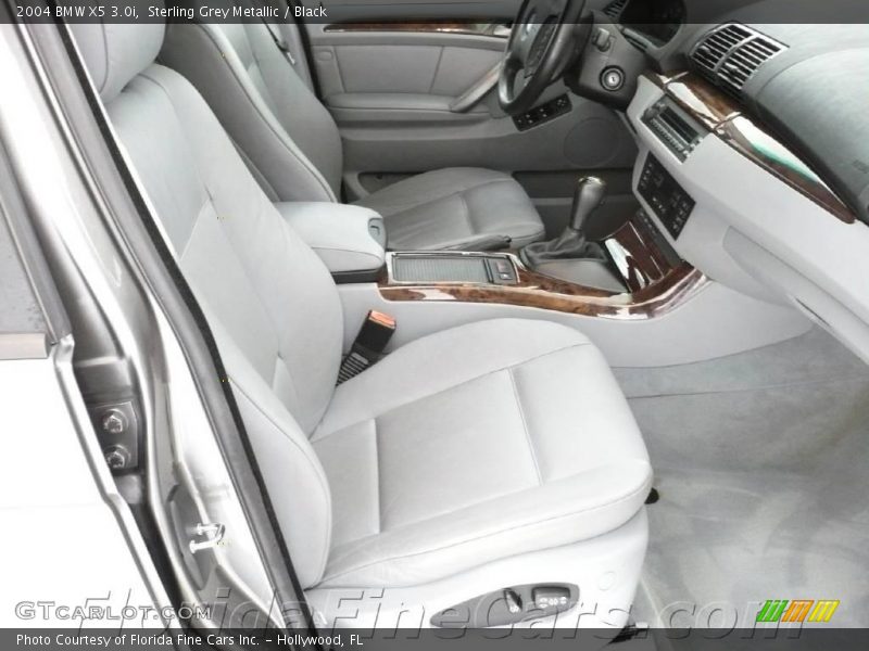 Sterling Grey Metallic / Black 2004 BMW X5 3.0i