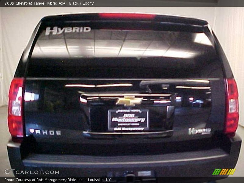 Black / Ebony 2009 Chevrolet Tahoe Hybrid 4x4