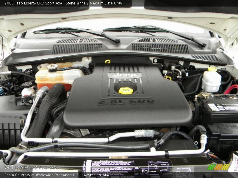  2005 Liberty CRD Sport 4x4 Engine - 2.8 Liter CRD DOHC 16-Valve Turbo-Diesel 4 Cylinder