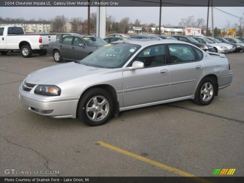 Galaxy Silver Metallic / Medium Gray 2004 Chevrolet Impala LS