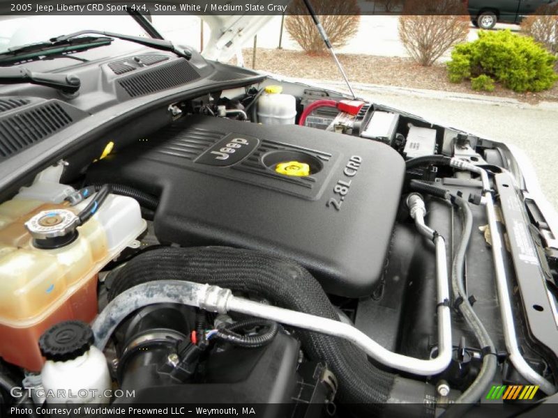  2005 Liberty CRD Sport 4x4 Engine - 2.8 Liter CRD DOHC 16-Valve Turbo-Diesel 4 Cylinder