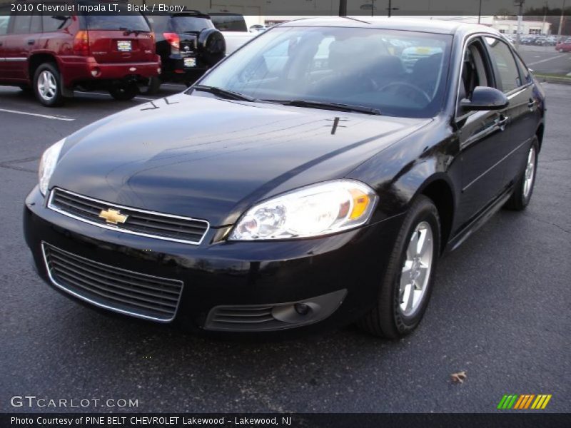 Black / Ebony 2010 Chevrolet Impala LT