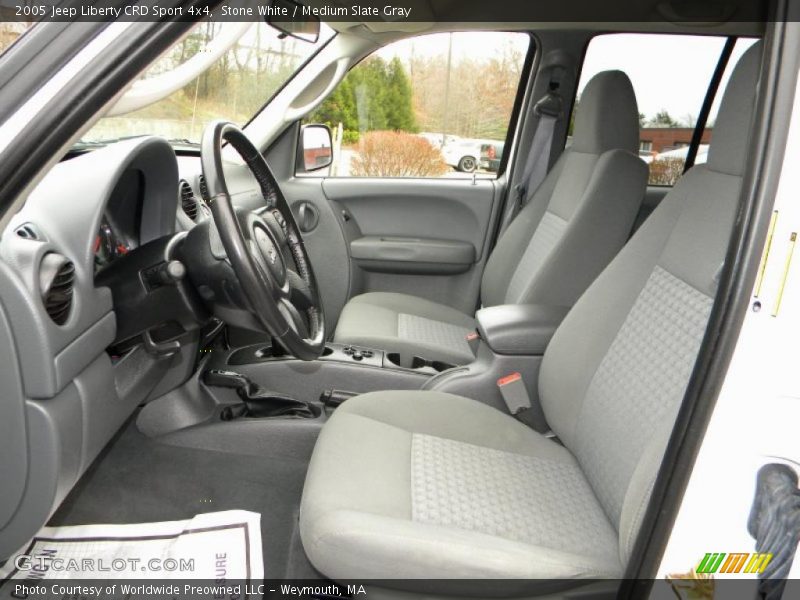  2005 Liberty CRD Sport 4x4 Medium Slate Gray Interior