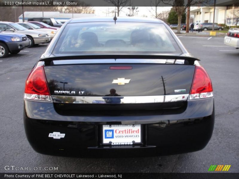 Black / Ebony 2010 Chevrolet Impala LT