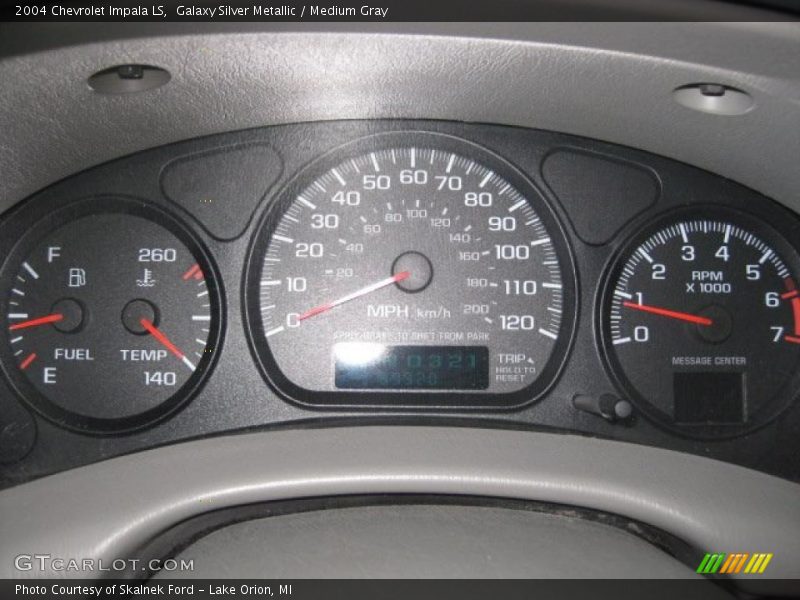 Galaxy Silver Metallic / Medium Gray 2004 Chevrolet Impala LS