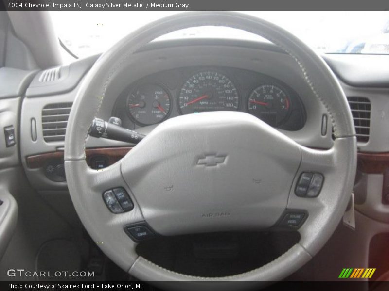 Galaxy Silver Metallic / Medium Gray 2004 Chevrolet Impala LS