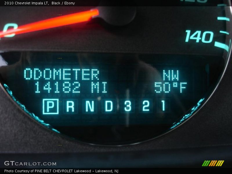 Black / Ebony 2010 Chevrolet Impala LT