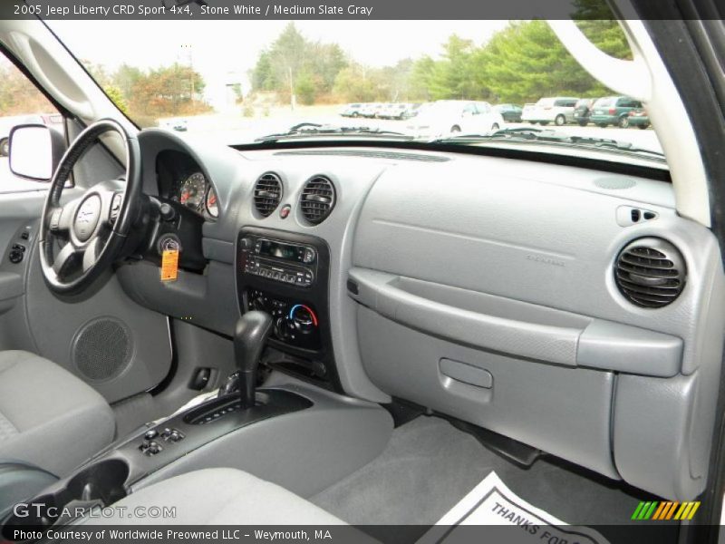 Dashboard of 2005 Liberty CRD Sport 4x4