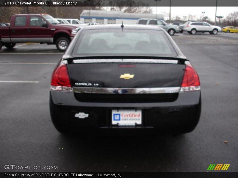 Black / Ebony 2010 Chevrolet Impala LT