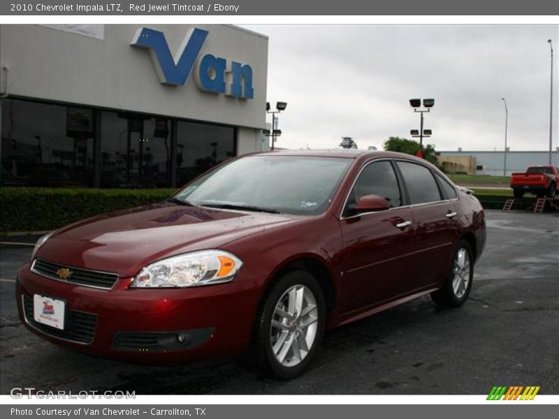 Red Jewel Tintcoat / Ebony 2010 Chevrolet Impala LTZ