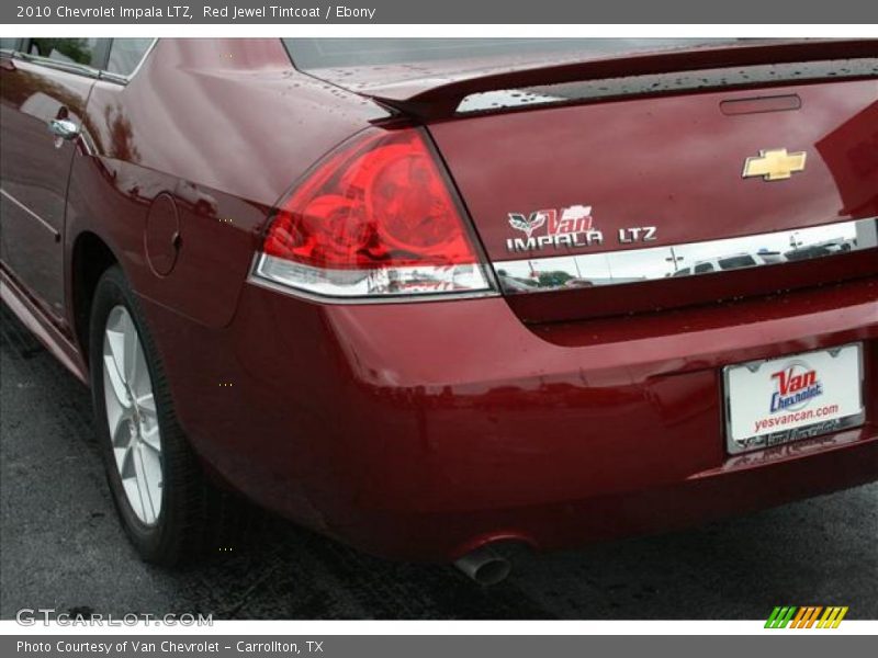 Red Jewel Tintcoat / Ebony 2010 Chevrolet Impala LTZ