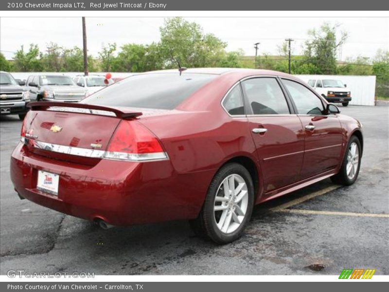 Red Jewel Tintcoat / Ebony 2010 Chevrolet Impala LTZ