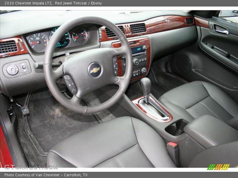 Red Jewel Tintcoat / Ebony 2010 Chevrolet Impala LTZ