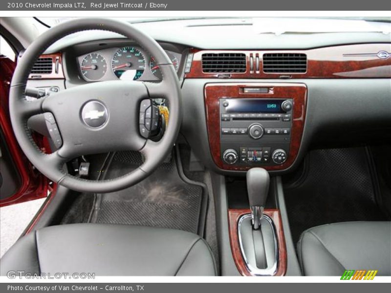 Red Jewel Tintcoat / Ebony 2010 Chevrolet Impala LTZ