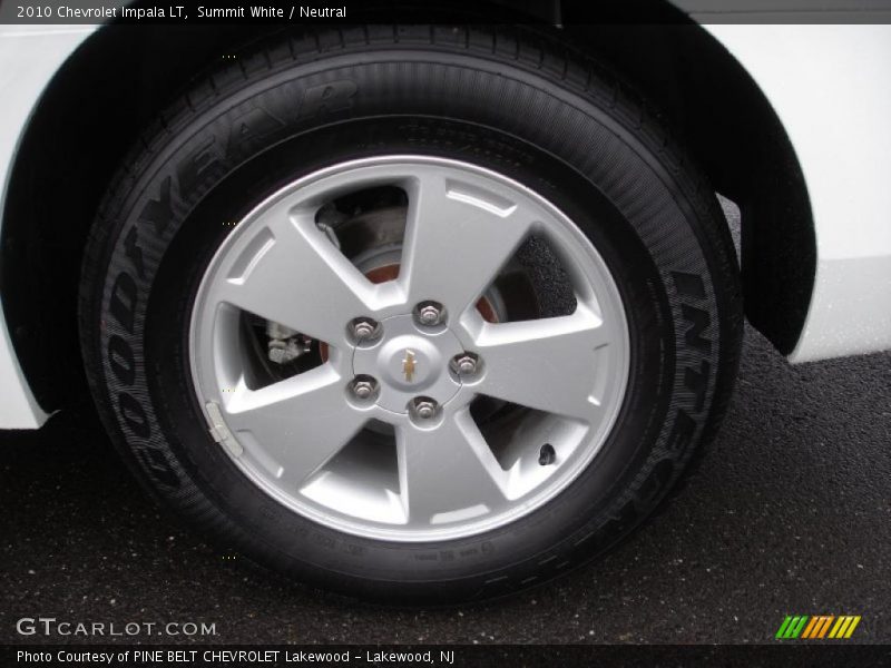 Summit White / Neutral 2010 Chevrolet Impala LT