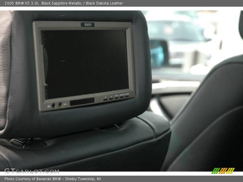 Black Sapphire Metallic / Black Dakota Leather 2005 BMW X5 3.0i