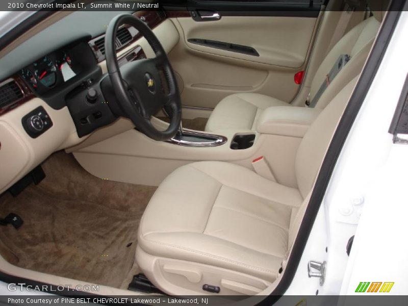 Summit White / Neutral 2010 Chevrolet Impala LT