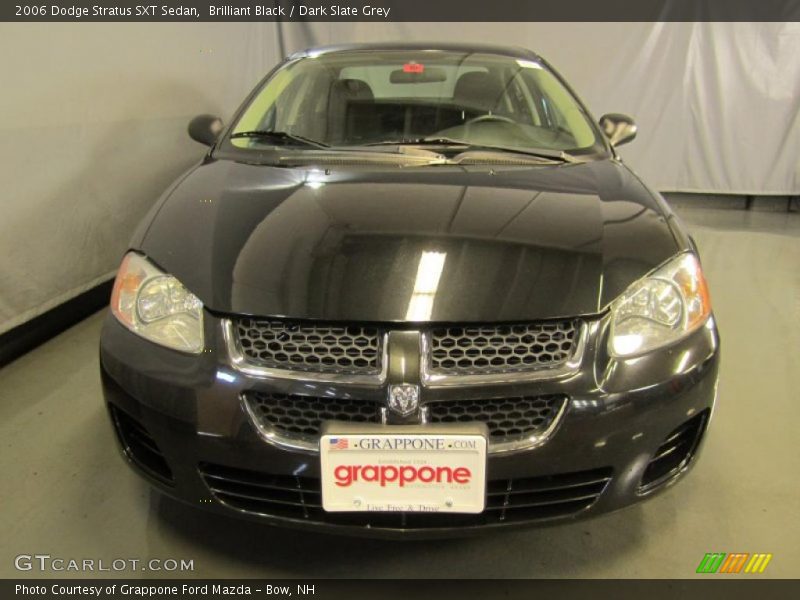 Brilliant Black / Dark Slate Grey 2006 Dodge Stratus SXT Sedan