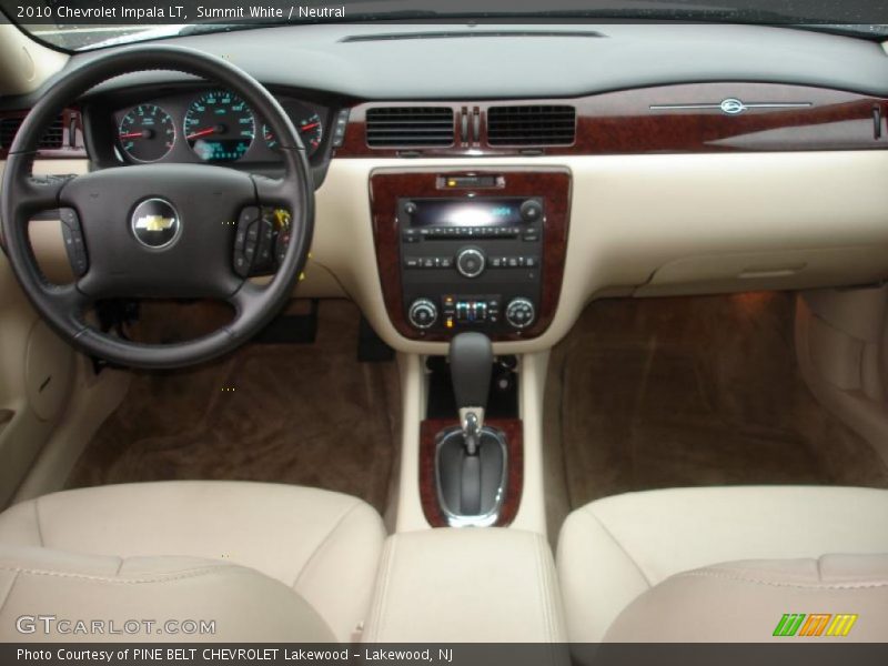 Summit White / Neutral 2010 Chevrolet Impala LT
