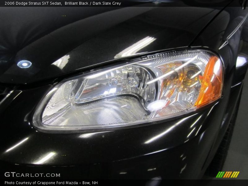 Brilliant Black / Dark Slate Grey 2006 Dodge Stratus SXT Sedan