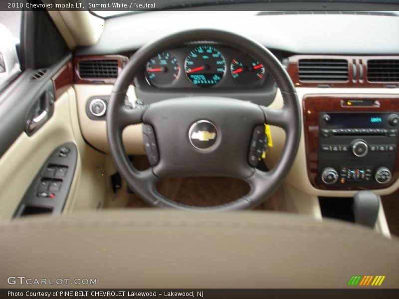 Summit White / Neutral 2010 Chevrolet Impala LT