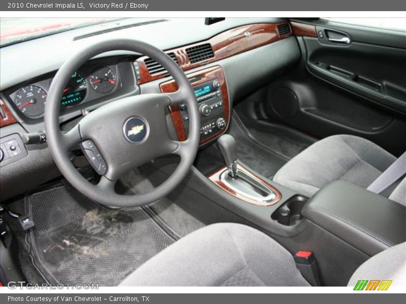 Victory Red / Ebony 2010 Chevrolet Impala LS