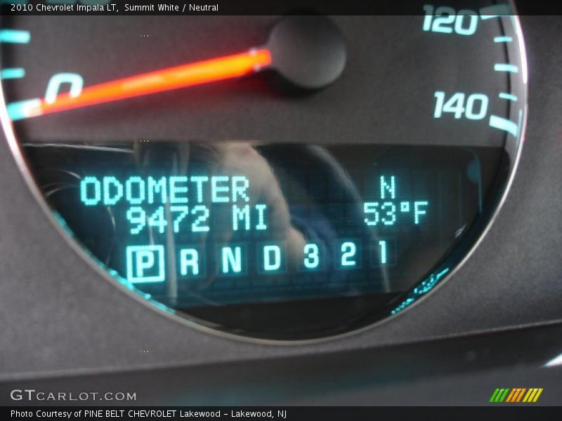 Summit White / Neutral 2010 Chevrolet Impala LT