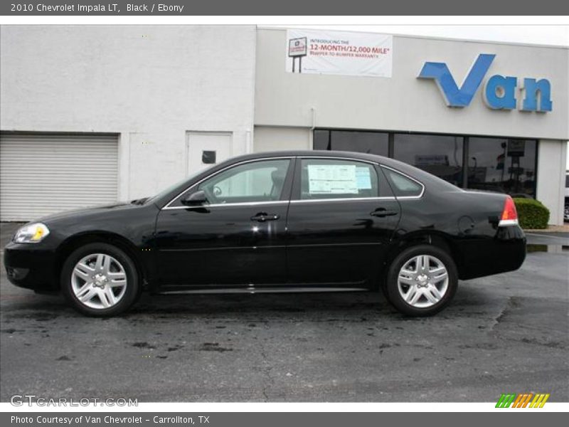 Black / Ebony 2010 Chevrolet Impala LT