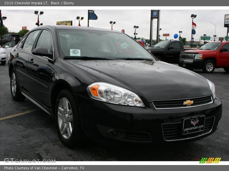 Black / Ebony 2010 Chevrolet Impala LT