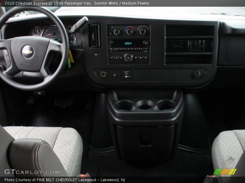 Summit White / Medium Pewter 2010 Chevrolet Express LS 3500 Passenger Van