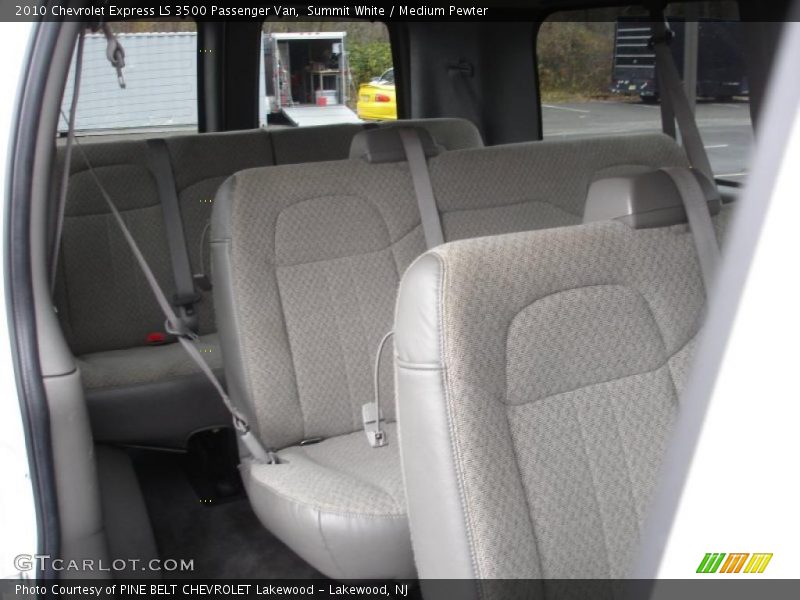  2010 Express LS 3500 Passenger Van Medium Pewter Interior