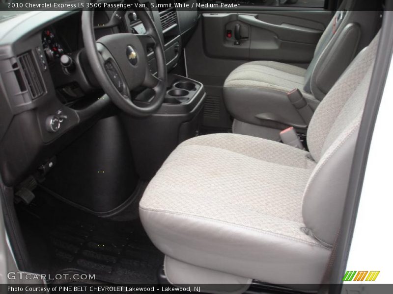  2010 Express LS 3500 Passenger Van Medium Pewter Interior