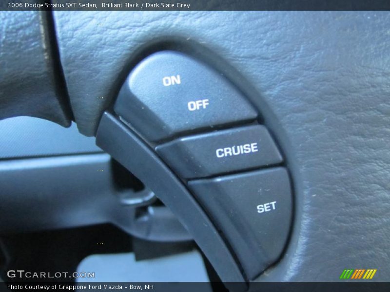 Brilliant Black / Dark Slate Grey 2006 Dodge Stratus SXT Sedan