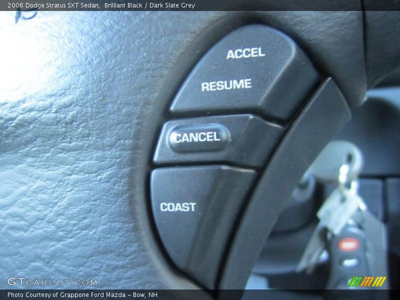 Brilliant Black / Dark Slate Grey 2006 Dodge Stratus SXT Sedan
