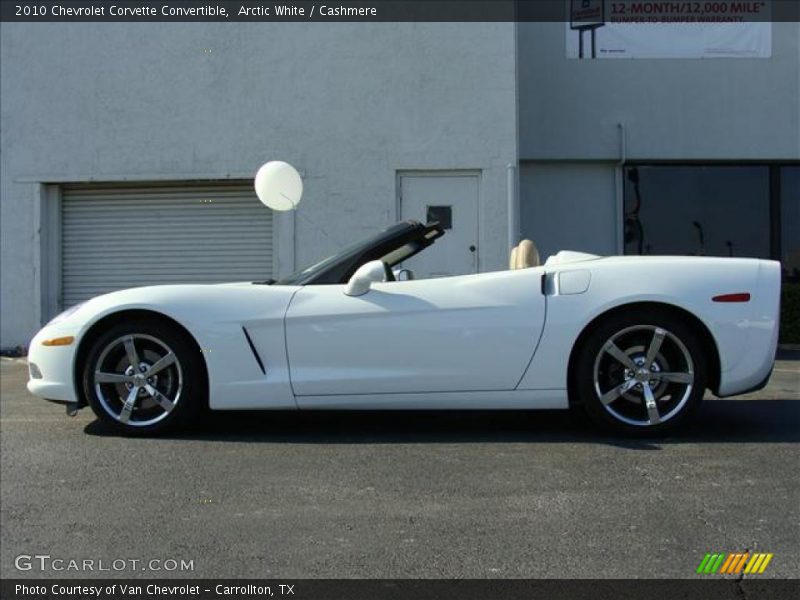 2010 Corvette Convertible Arctic White