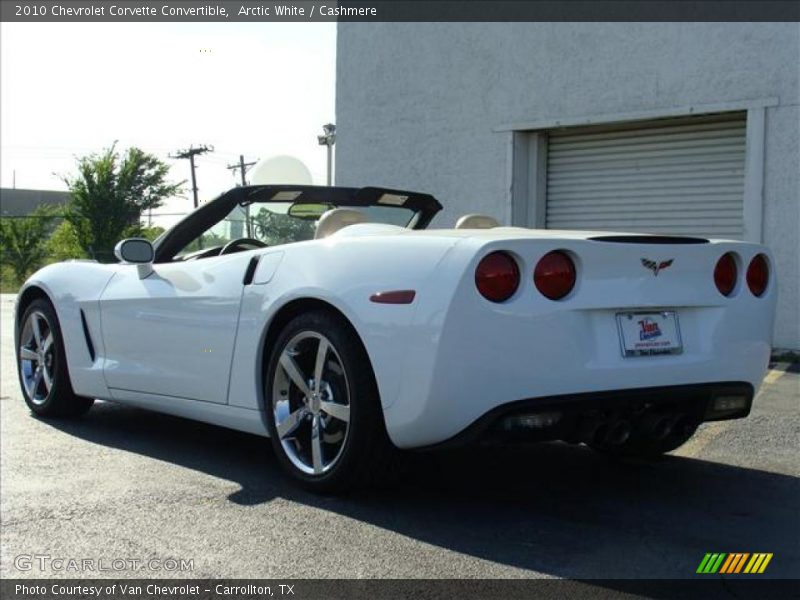 Arctic White / Cashmere 2010 Chevrolet Corvette Convertible