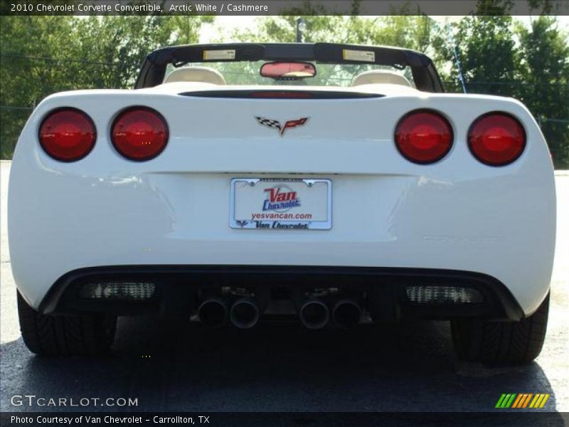 Arctic White / Cashmere 2010 Chevrolet Corvette Convertible