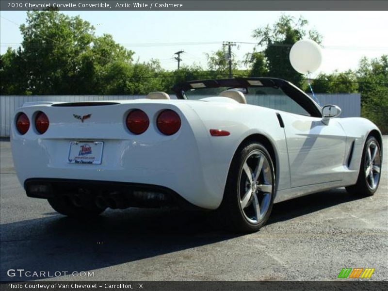 Arctic White / Cashmere 2010 Chevrolet Corvette Convertible