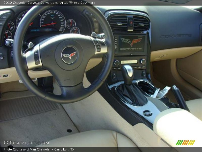 Dashboard of 2010 Corvette Convertible