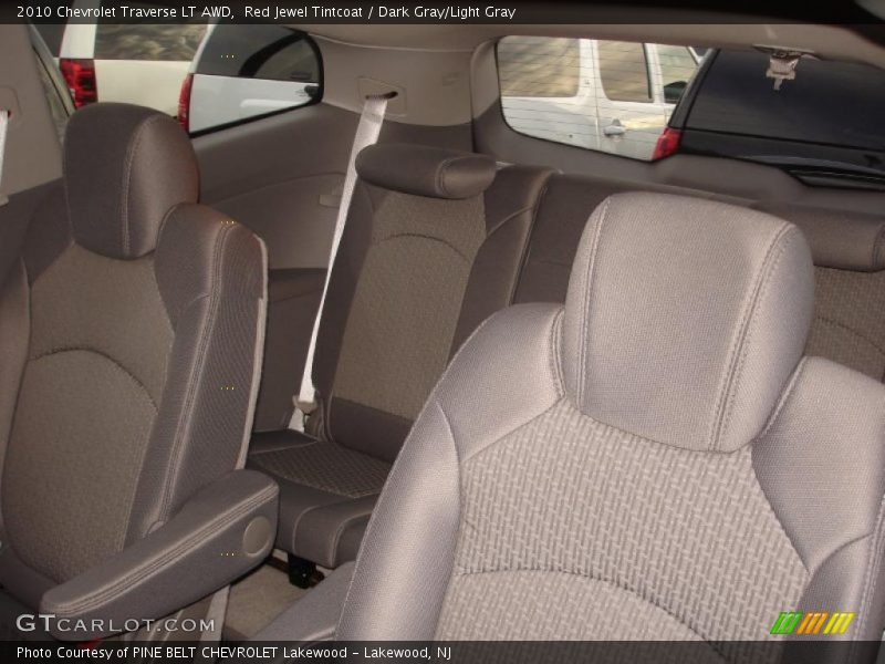 Red Jewel Tintcoat / Dark Gray/Light Gray 2010 Chevrolet Traverse LT AWD