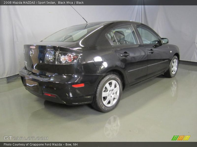 Black Mica / Black 2008 Mazda MAZDA3 i Sport Sedan