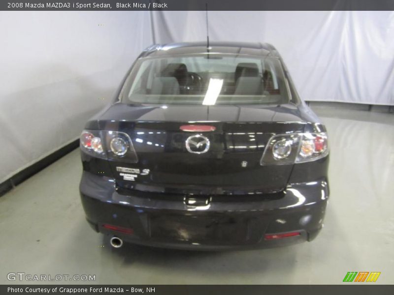 Black Mica / Black 2008 Mazda MAZDA3 i Sport Sedan