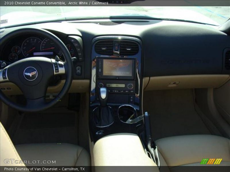 Arctic White / Cashmere 2010 Chevrolet Corvette Convertible