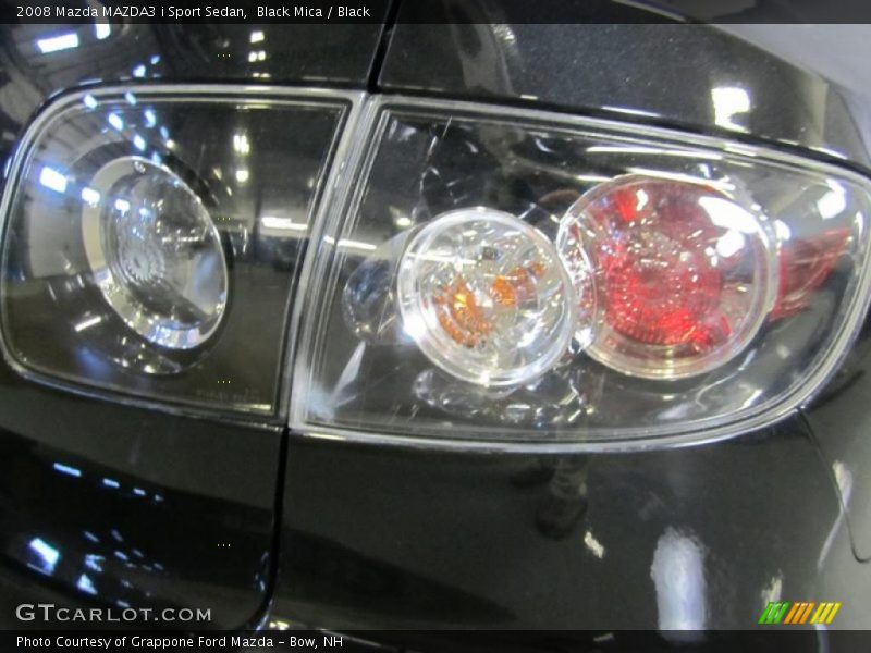 Black Mica / Black 2008 Mazda MAZDA3 i Sport Sedan