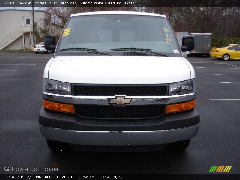 Summit White / Medium Pewter 2010 Chevrolet Express 3500 Cargo Van