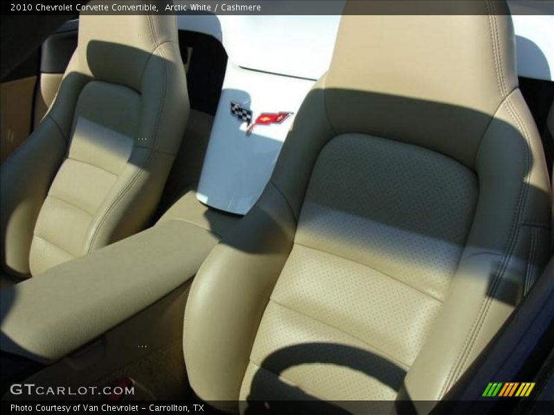  2010 Corvette Convertible Cashmere Interior